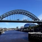 Tyne Bridge and Sage Gateshead